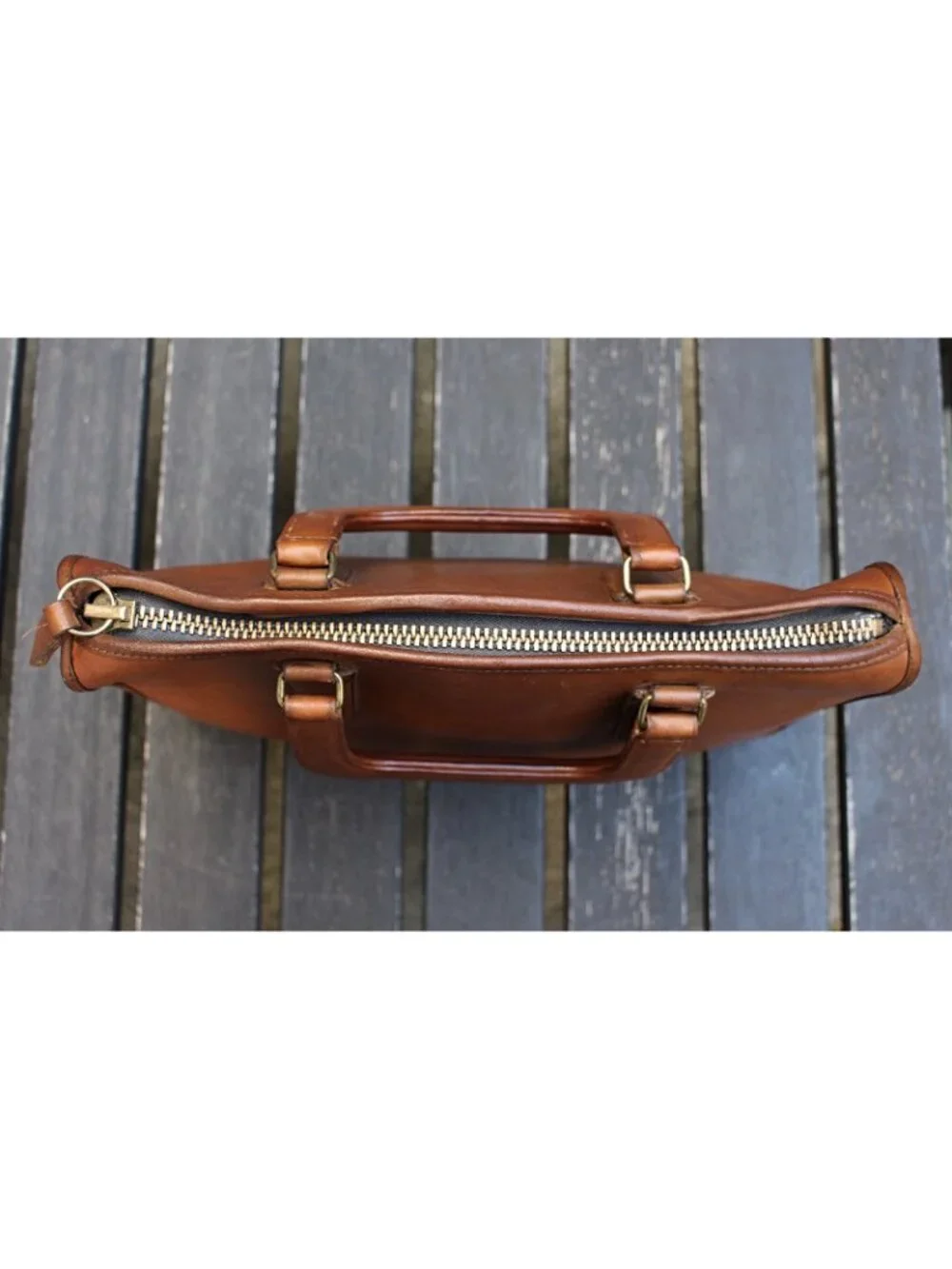 Coach Vintage - 1970s Slim Satchel 9430 Handbag in British Tan, Glue In Creed